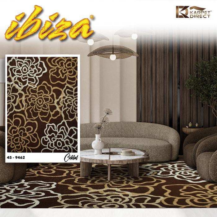 [Karpet Direct] Ibiza Karpet (Coklat) 100X150 Cm - Kode 45-9462