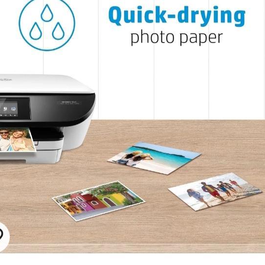 "New" HP Vivid Photo Paper 5 R. ( 13 X 18 cm ) Glossy
