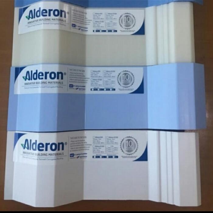 N3W Atap Upvc Alderon Twinwall 830 10 mm Garansi 15 Tahun