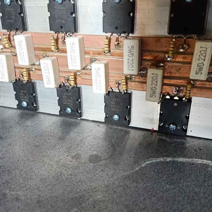 CR amplifier rakitan box ca 18 tanpa trafo tinggal tambah trafo ampli