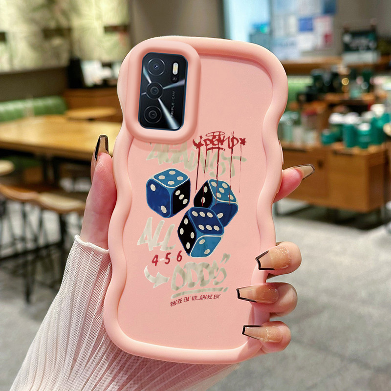 Casing Untuk OPPO A16 A16s A54s Case Casing pola robot Kasing Kesing Cesing HP Kasing Macaron Siliko