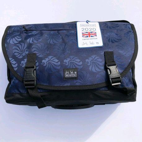 Limited Edition Brompton Team Gb Great Britain Tas Messenger Bag & Saddle Brooks Team Gb Brompton