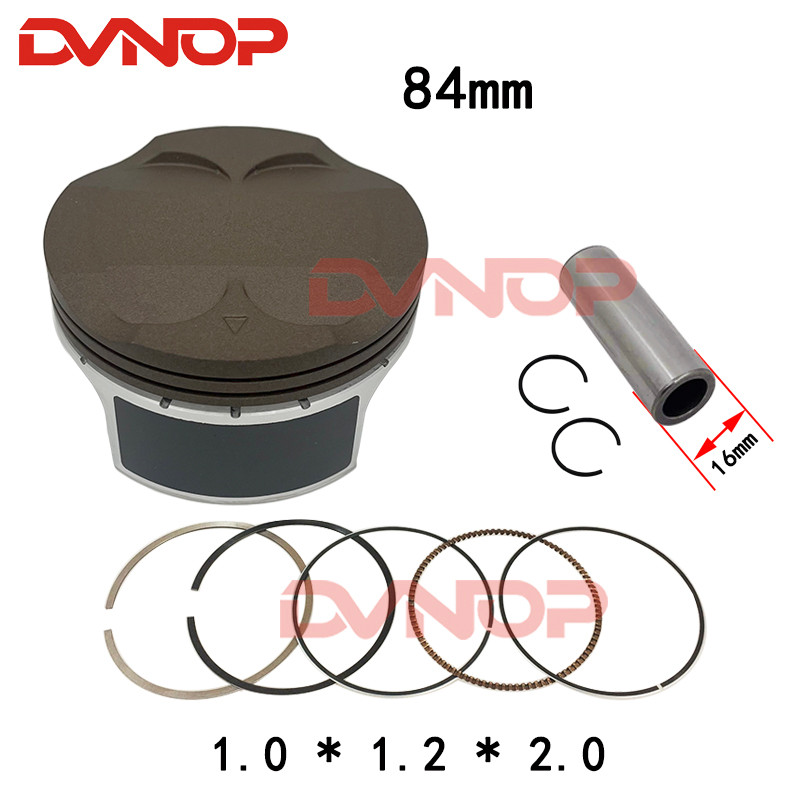 84Mm Motorcycle Engine Piston Ring Kit For Nc250 Nc300 Zongshen Zs177Mm Nc 250Cc Upgrade 300Cc