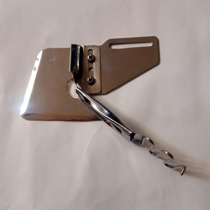 corong mesin jahit jarum 1 ukuran 30mm jadi 0.8cm bisa untuk masker