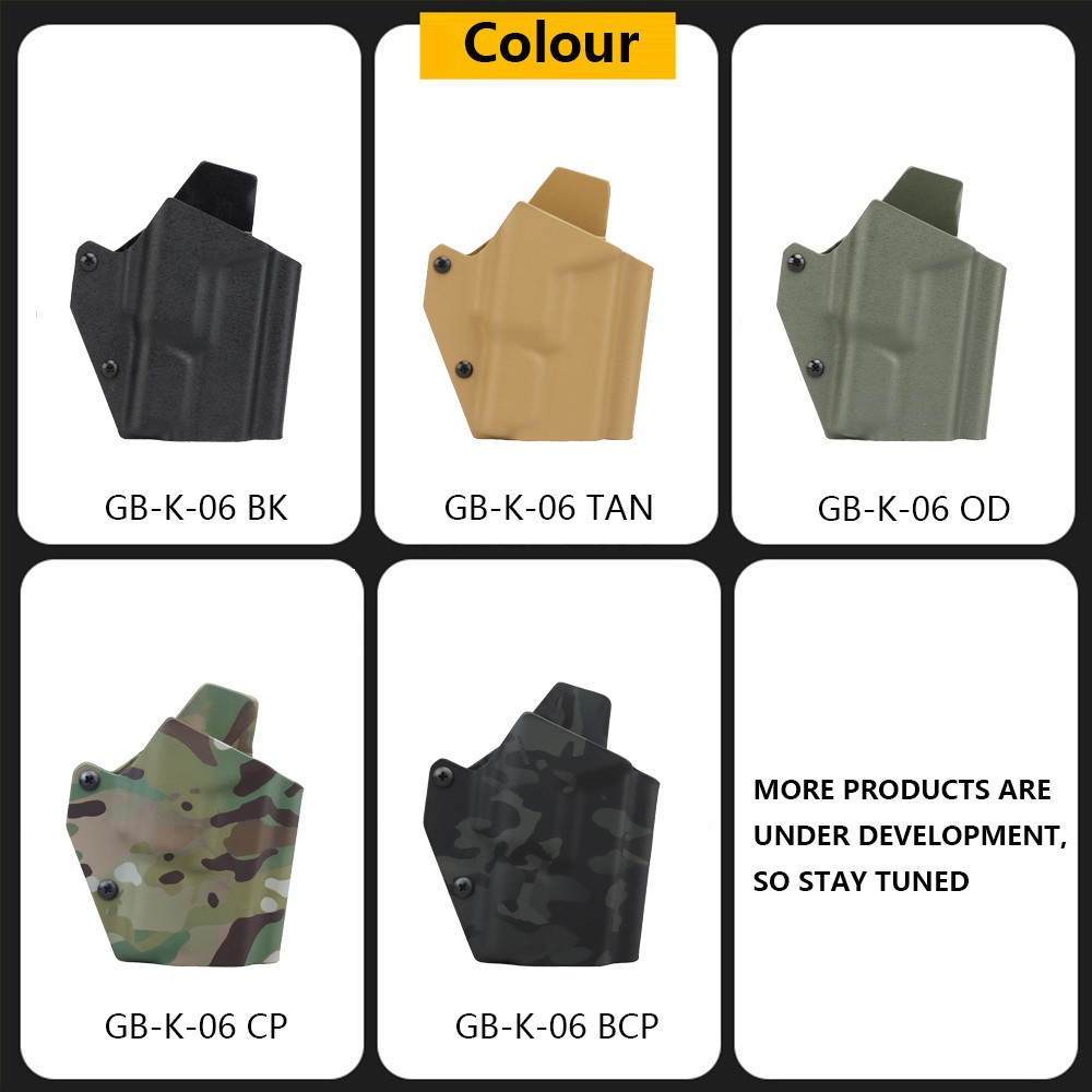 Xc1 Flashlight Tactical Quick-Draw Holster Kydex Material For Glock 17/19/19X/45 Militar Outdoor