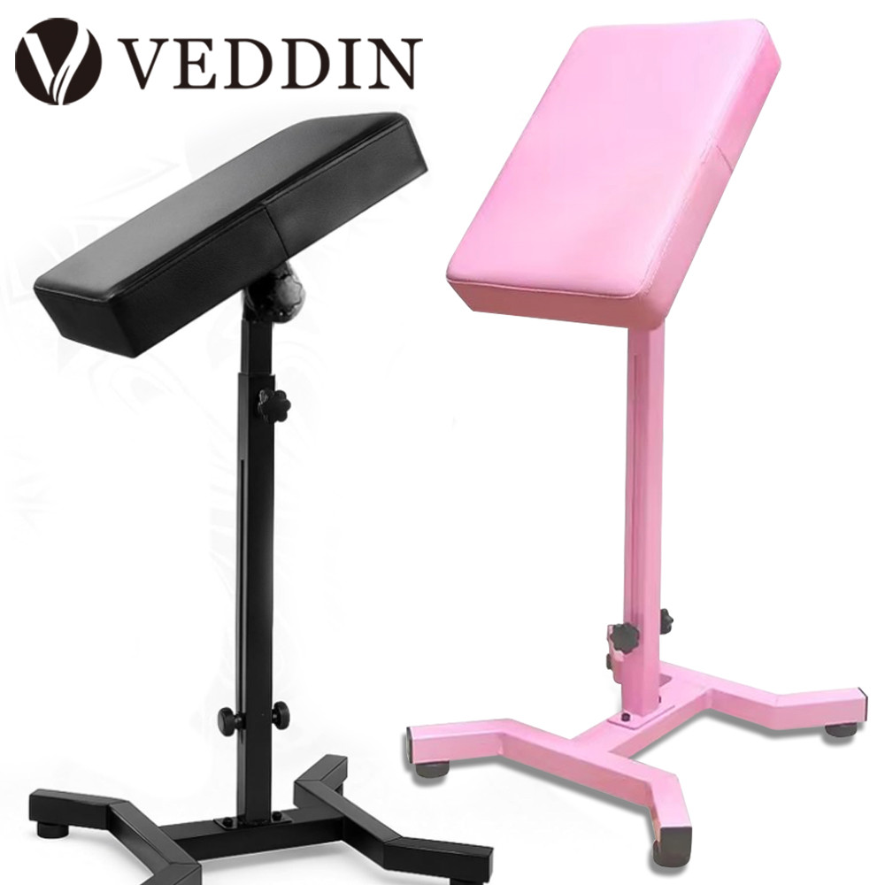 Comfortable Tattoo Armrest Stand Adjustable Memory Foam Tattoo Studio Arm Leg Non-Slip Rest Stand