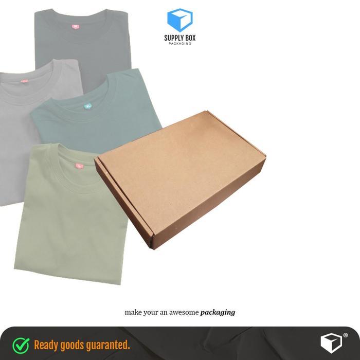 KARDUS BOX PACKAGING 30 x 20 x 5 CM Box Kaos Packaging Baju Dus Produk UMKM