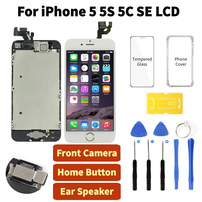 LCD Screen for iPhone 5 5S 5C SE 2016 Display Full Set Assembly Complete Touch Digitizer Screen