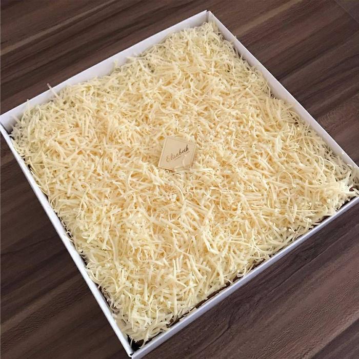 maniz Box Pudding/Dus Spiku/Box Kue/Dus Kue Doublewall 24x24x5