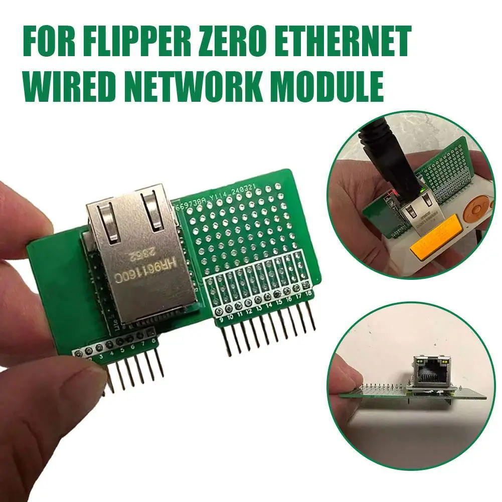 For Flipper Zero Modification Module Ethernet Wired Network Module WiFi Devboard for Flipper Zero