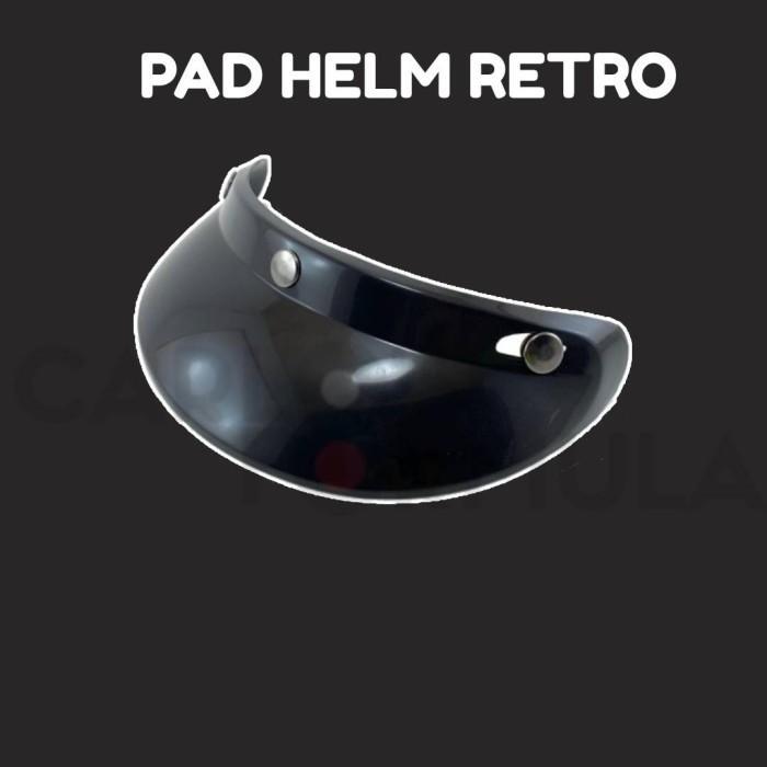 Pad Helm Bogo Dewasa Kaca Helm Retro Cembung Datar Carlosformula Asli