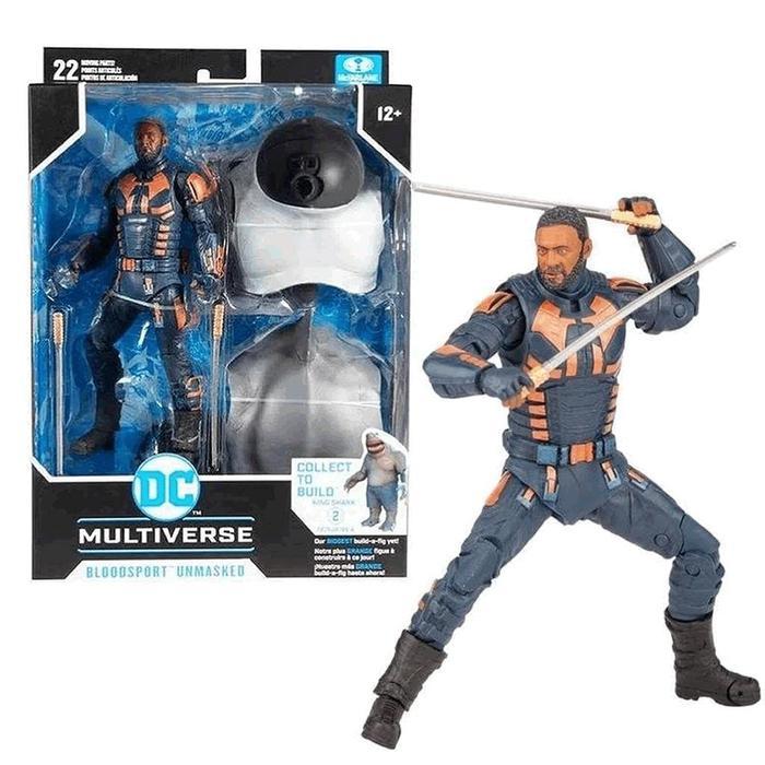Mcfarlane Toys Dc Multiverse Bloodsport Unmasked The Suicide Squad Action Figure