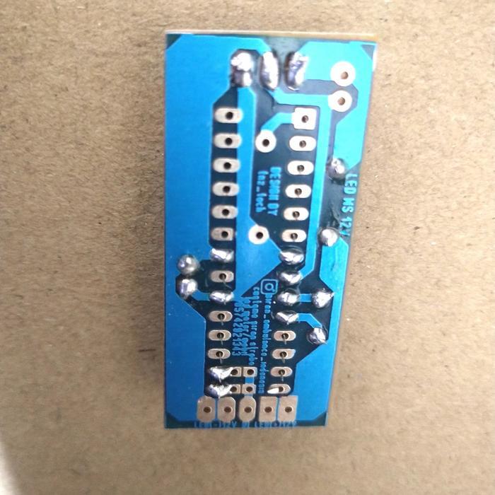 MODUL STROBO RGB SAMBUNGAN ZIG ZAG 4 BARIS MODUL AJA WAVE 50 ANIMASI