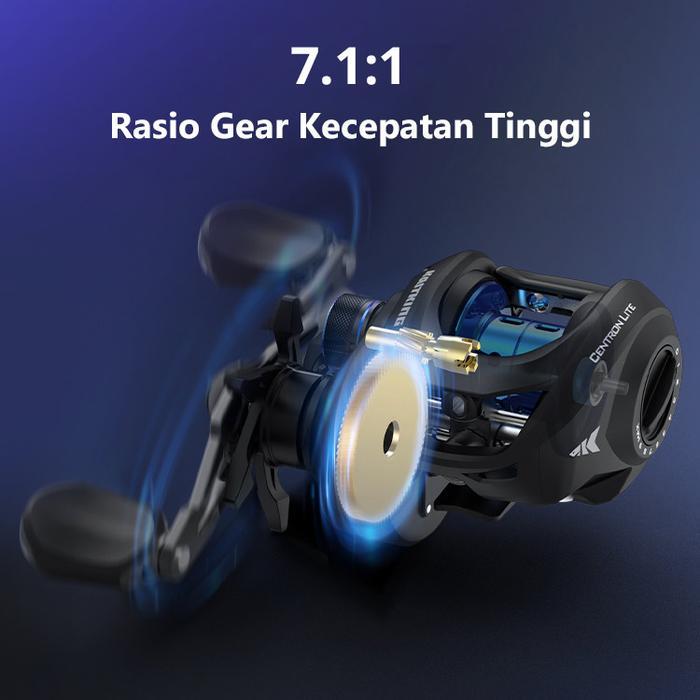 [OFFICIAL] KastKing Centron Lite Reel Pancing Baitcasting Fishing Reel, 7.1:1 Gear Ratio, 7KG Max