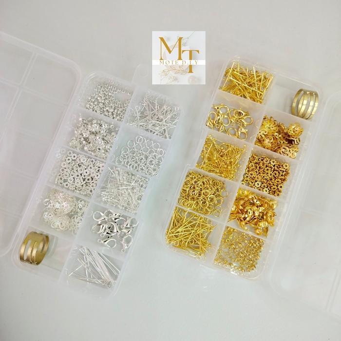 MOTEDIY - [600] Paket Kit DIY Aksesoris/ Paket Diy Aksessoris Gelang & Kalung