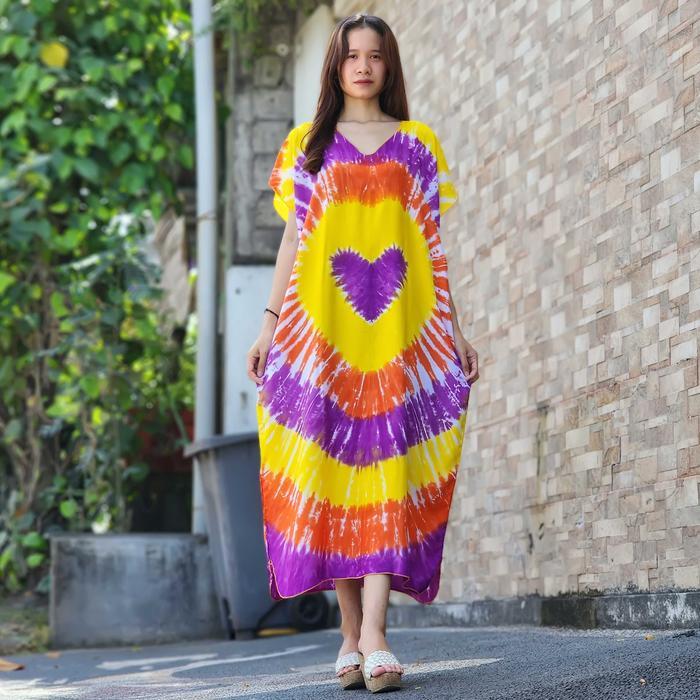 Daster Pelangi Bali Panjang