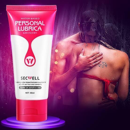 Dexie_Store Lubricant Secwell 60Ml Anal Lubricant Thick Water-Based Oil Intercours