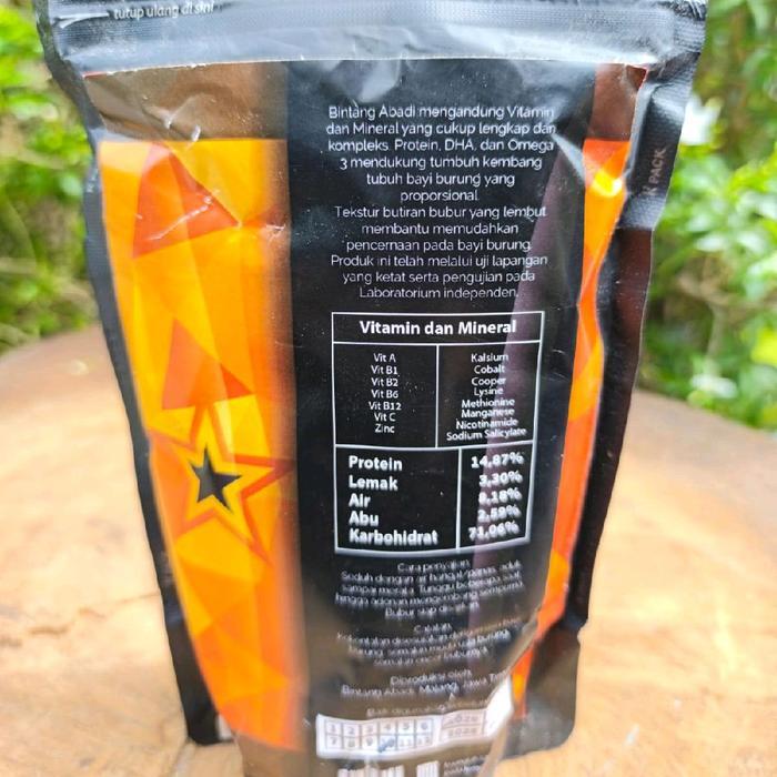 Bintang Abadi pakan lolohan lovebird parkit falk betet