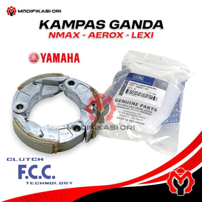 NMAX 155 - Kampas Ganda Original FCC Aerox - Nmax _ Lexi PNP 1 set Kampas Ganda Yamaha Nmax Cvt