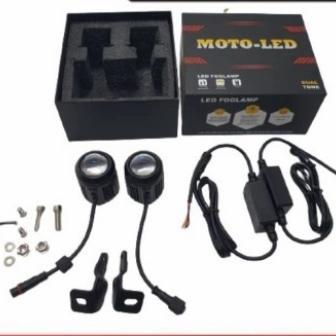 Lampu Motor Nmax Lexi Aerox Vario Lampu Tembak Motoled D2 Laser Lampu