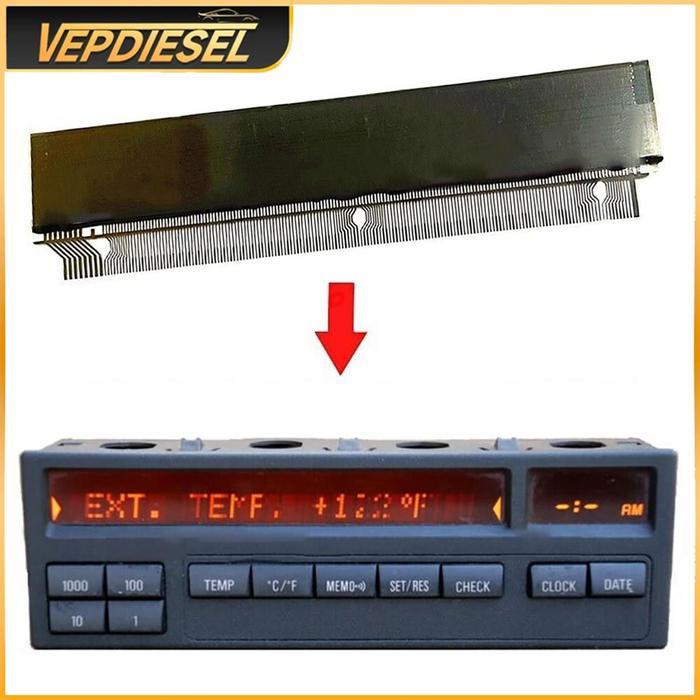 OBC LCD DISPLAY 11-BUTTON 62136913864 62136913866 FOR BMW E36 3 SERIES M3 E31 8 SERIES 62136913865