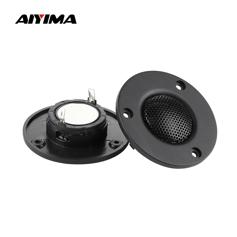 Aiyima 2Pcs 74Mm Tweeter Audio Speakers 4 8 Ohm 20W Treble Speaker 25 Core Silk Diaphragm