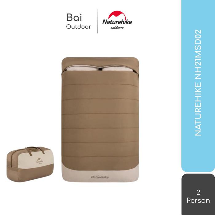 SLEEPING BAG SELIMUT CAMPING DOUBLE / 2 ORANG NATUREHIKE NH21MSD02