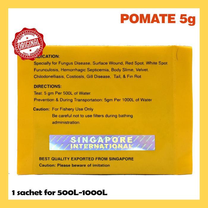 POMATE HOLOGRAM SINGAPORE INTERNATIONAL ASLI