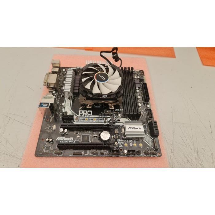 MOTHERBOARD MOBO ASROCK X370M-PRO4 DDR 4 BERGARANSI - CIS99