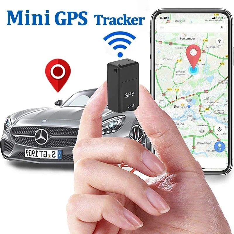 GF07 Magnetic Mini Car Tracker GPS Real TimeTracking Locator Device Magnetic GPS TrackerReal-time