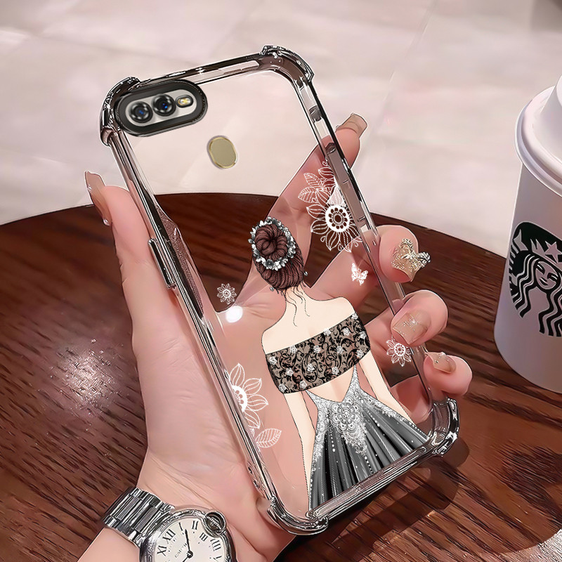Casing Hp Untuk OPPO A7 OPPO A5s OPPO A12 OPPO A12S A11k Case Casing HP Softcase Ponsel Soft Shell d