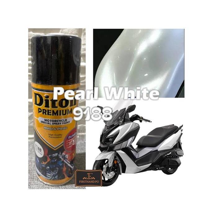 CAT PILOX DITON PREMIUM PEARL WHITE 9188 400CC WARNA PUTIH MUTIARA