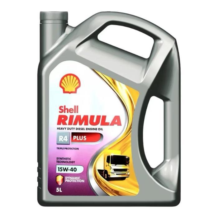 OLI MOBIL DIESEL SHELL RIMULA R4X PLUS 15W-40 5 LITER ASLI ORIGINAL