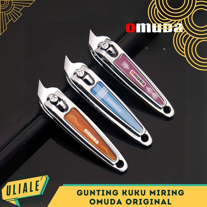 Gunting Kuku Kecil Ujung Nail Clipper Omuda Kepala Miring