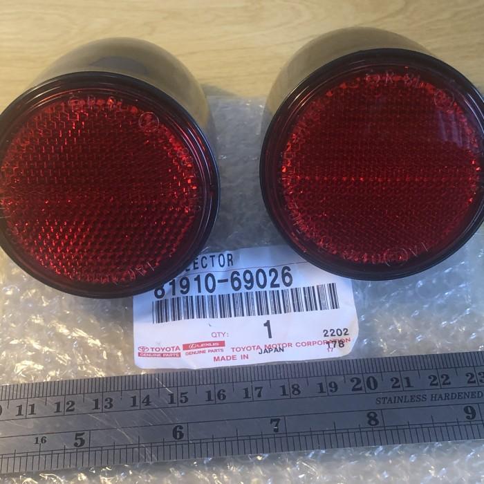 Lampu Mata Kucing Reflector Belakang Tanpa Chrom Hardtop Fj40 Bj40