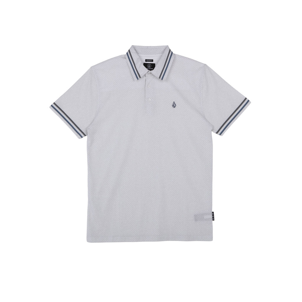 VOLCOM - MPL SAUBERN SHORT SLEEVE POLO WHITE