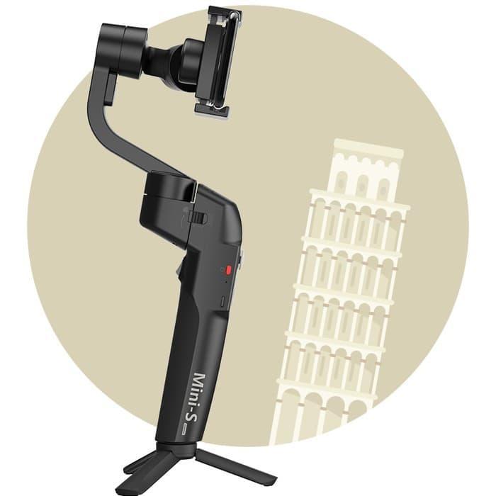 Moza Mini S Gudsen Gimbal Stabilizer Handle Smartphone Auto Handphone