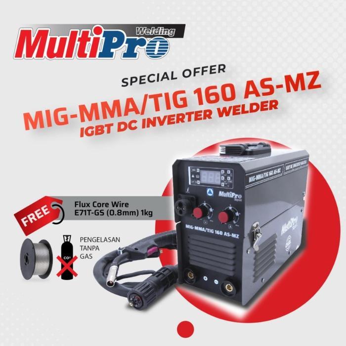 MESIN LAS MIG MULTIPRO MIG-MMA-TIG160A-CS 3Mode