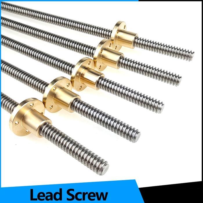 v T8 2mm Brass Nut 8mm Leadscrew CNC 3D Print