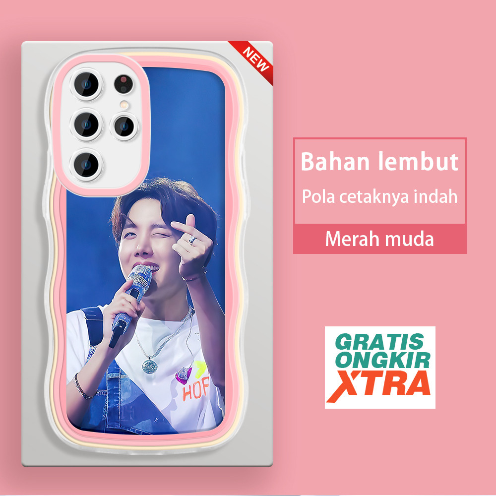 Casing HP Samsung S20 PLUS S21 FE Note 10 LITE 20 Plus S22 ULTRA 5G  Pola Jung Ho-seok BTS  warna-wa