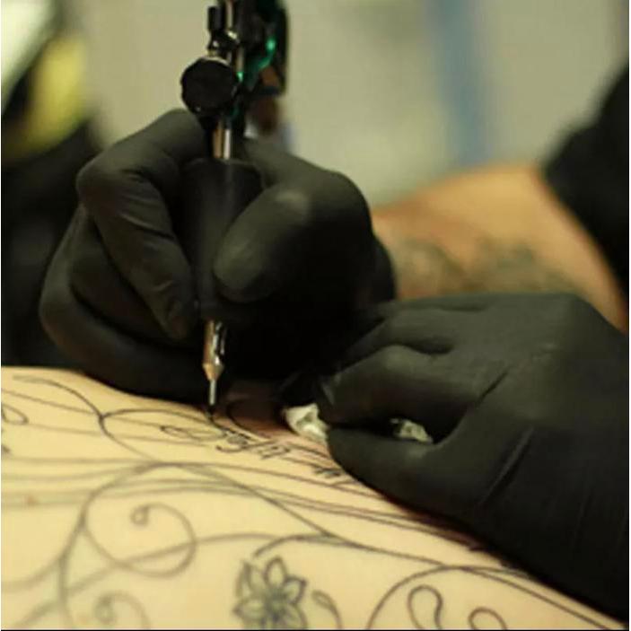 Sarung Tangan Latex Biru Original 100%