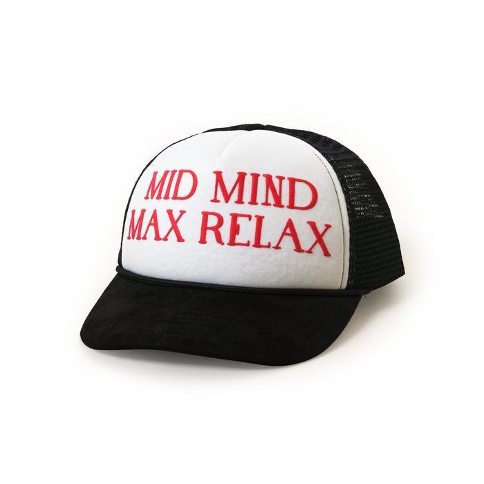 Hoi Polloy - Trucker Topi - Mid Mind (Black White) Hat