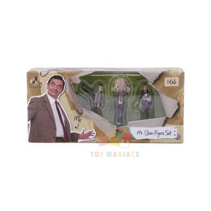 Tiny City Diecast Atfs64023 Mr Bean Mini 3 Figure Set 1:64 Scale