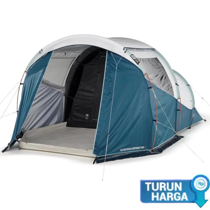 Tenda Arpenaz 4.1 Fresh and Black kondisi baru kapasitas 6-8 orang