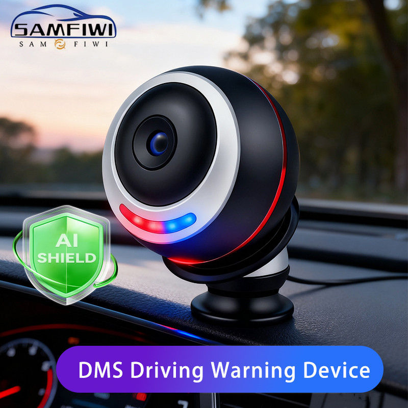 Facial Recognition DMS Fatigue Driving Warning Device Anti Fatigue Sleeping Alarm for Car Truck