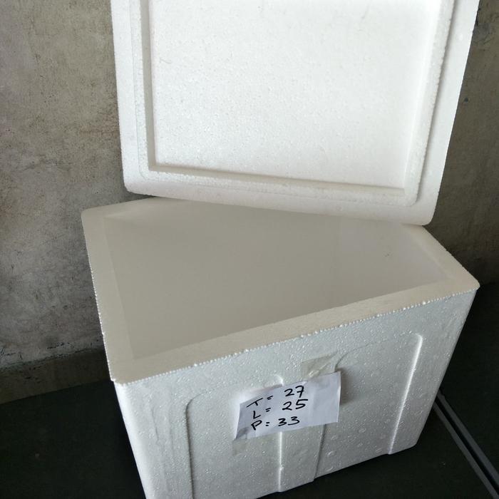 "New" Styrofoam box / Sterofoam ikan beku / Sterofoam Daging beku / cool box