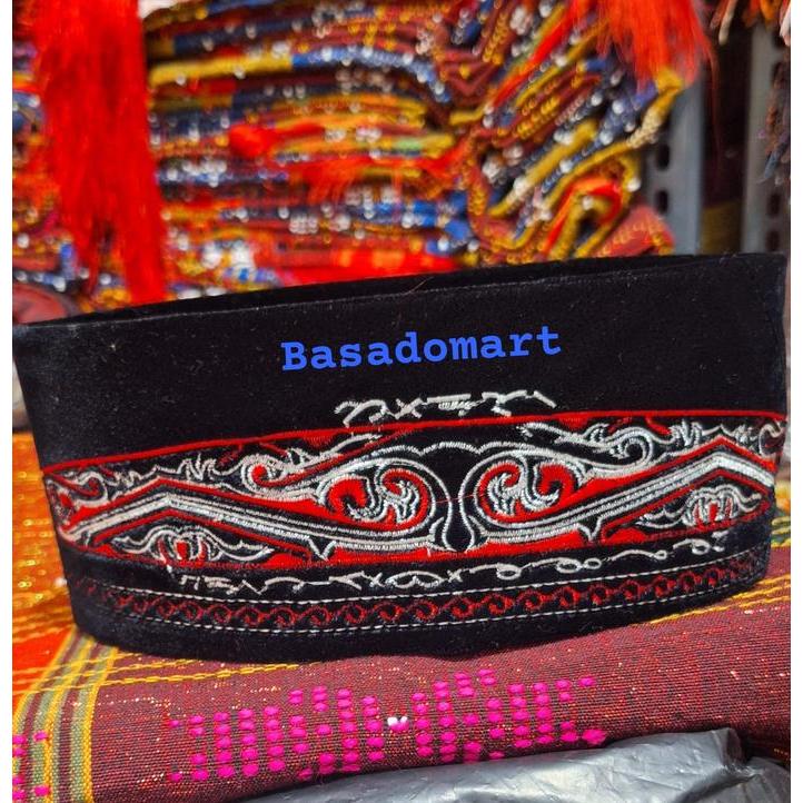 Topi Peci Songkok Batak - Topi Songkok - Topi Gorga Batak