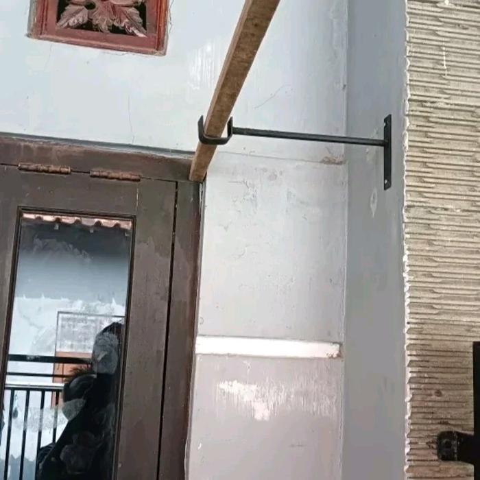 Besi Penyangga Tempel Dinding Serbaguna/Gantungan Jemuran
