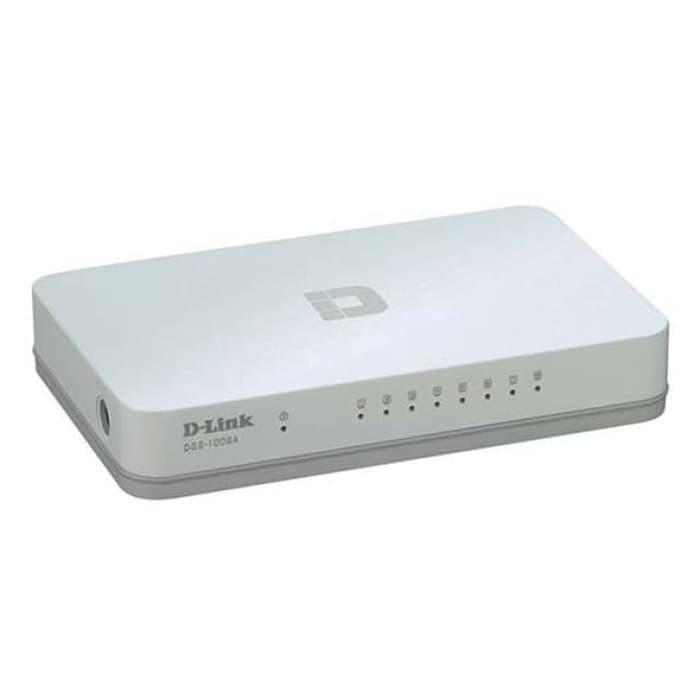 Switch 8Port Dlink 8Port Dgs-1008A Dlink Gigabit Lan 8Port Hub 8Port