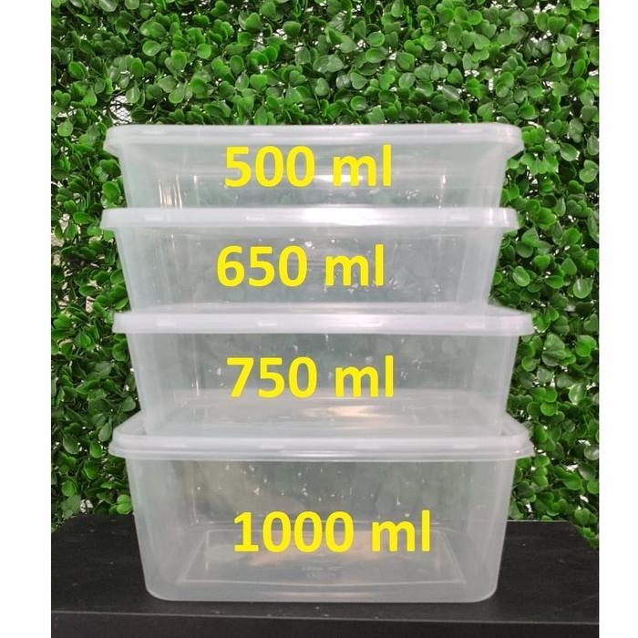 Thinwall Persegi Panjang 1000Ml